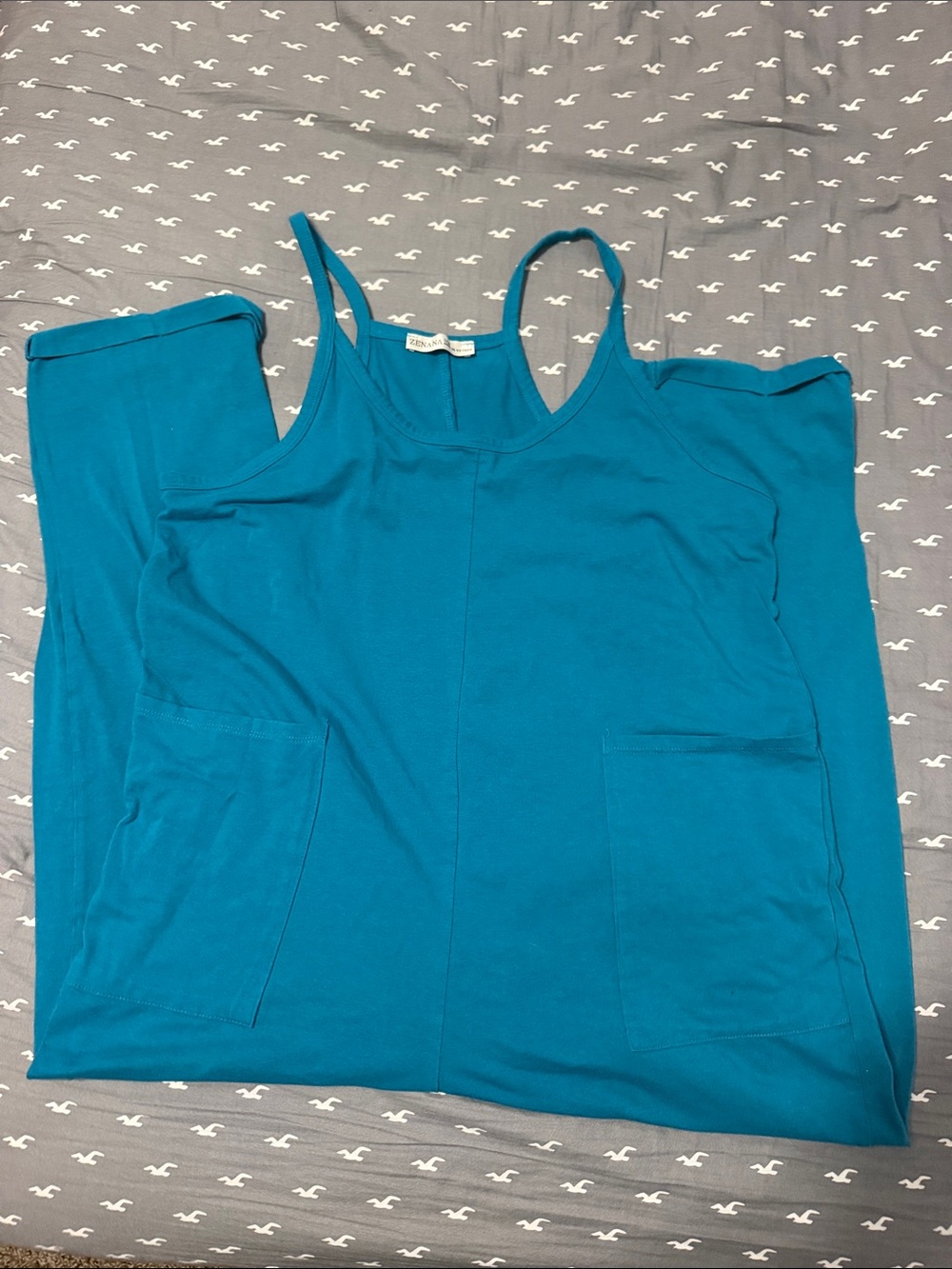 Zenana teal romper